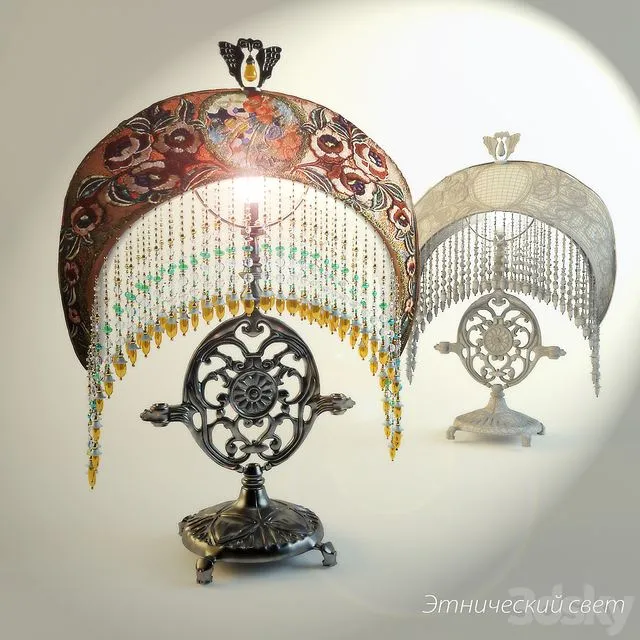Luminaire lighting table lamp 3D Model