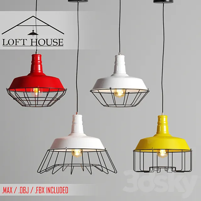 Luminaire suspension LOFT HOUSEP-63_1 P-63_2 P-63_3 P-63_4 Free Download