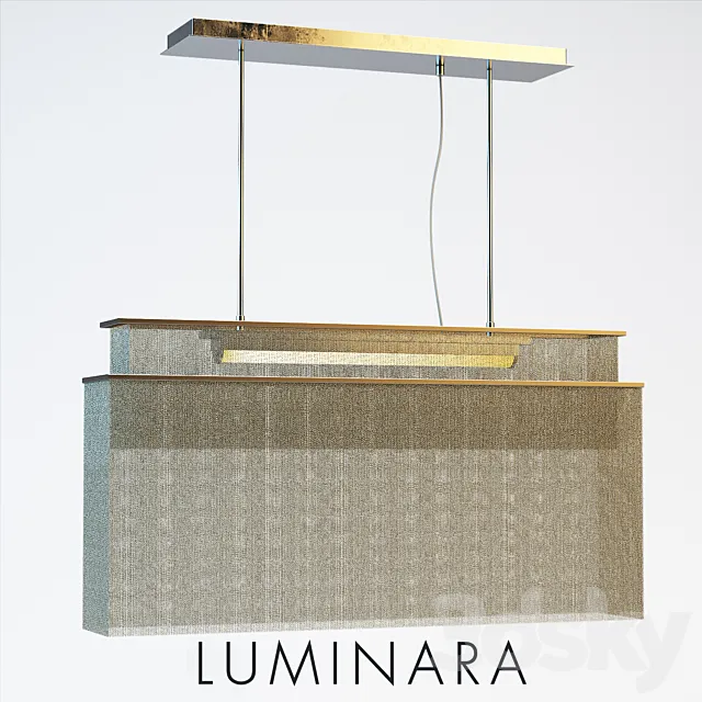 Luminara italy shine - Chain suspended lamp 3DModel