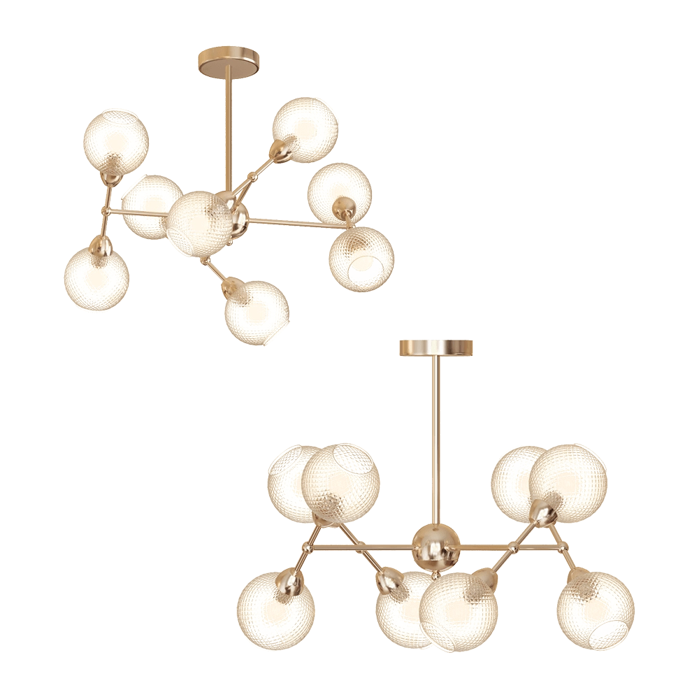 Lumion - Chandelier Everly 3752/8C 3D Model