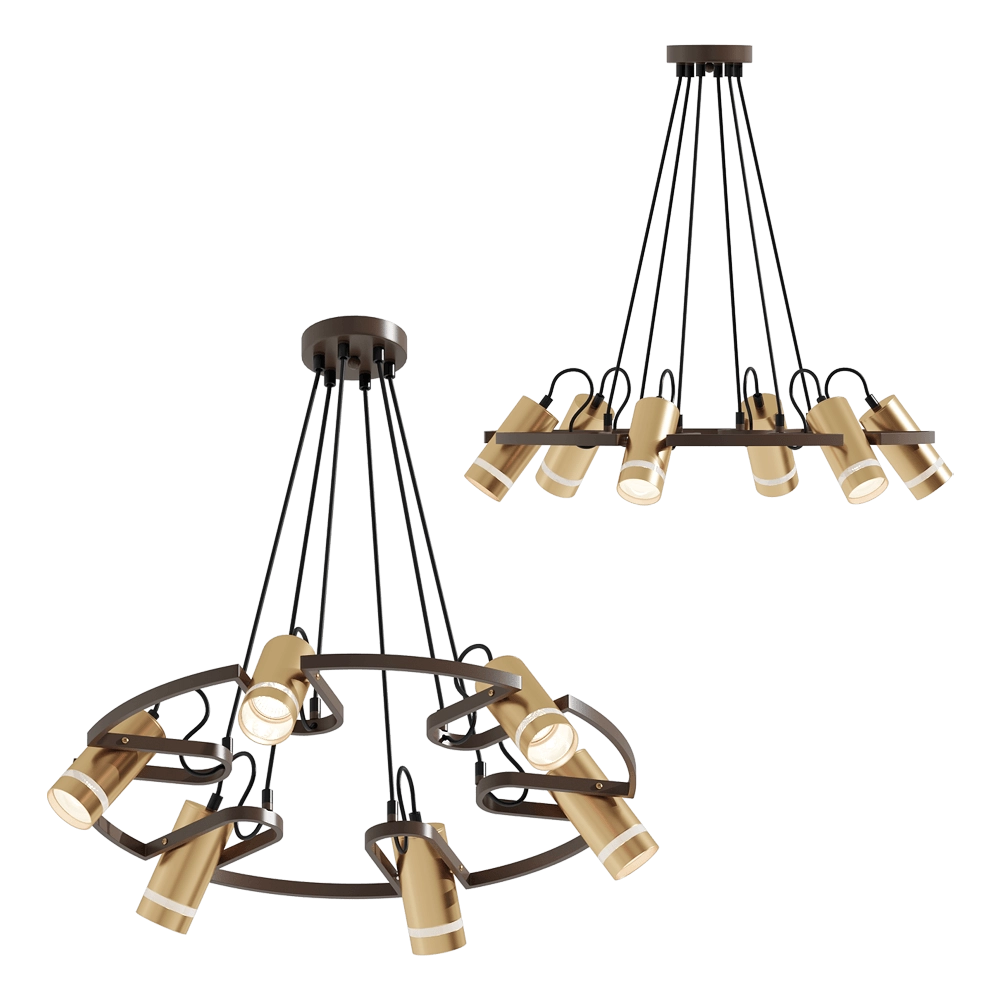 Lumion - Chandelier Harper 4444/6 3D Model