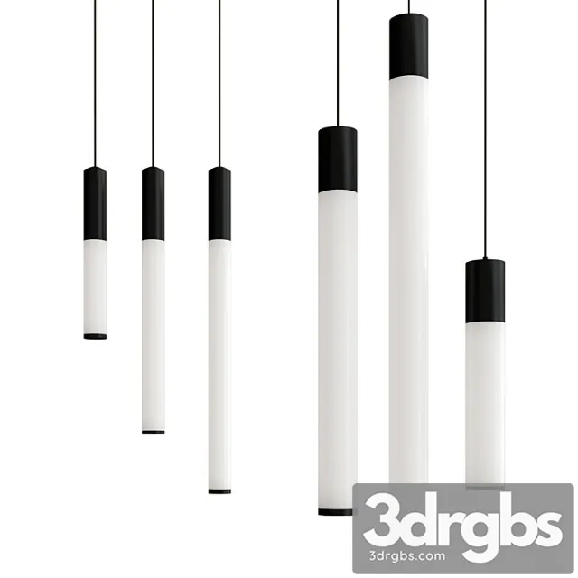 Lumistik pendant lamp collection 3D Model Download
