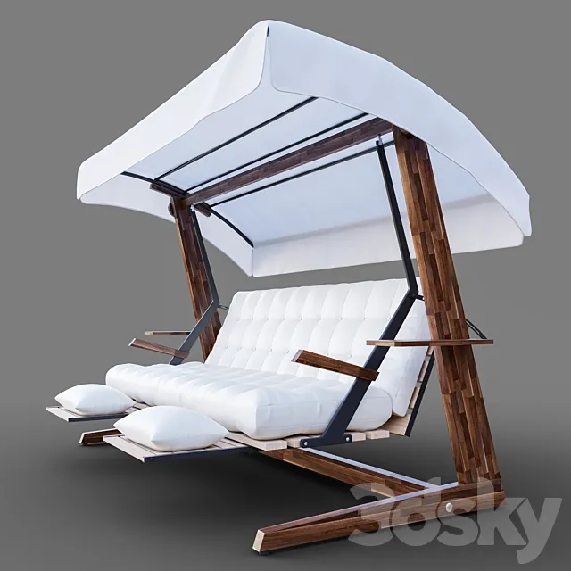 Luna 2600 Luxury Garden Swing Chair Free Download