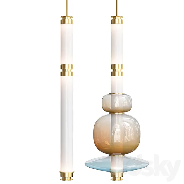 Luna by Gabriel Scott Vertical 3D Model