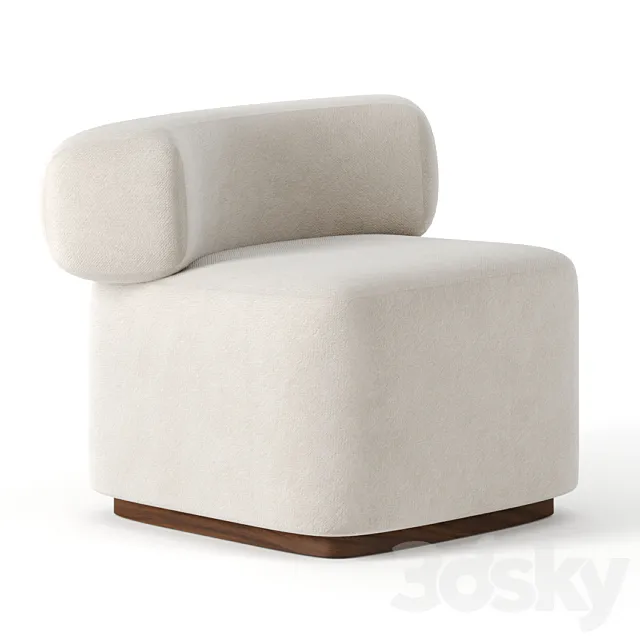 Luna lounge chair by studio henk Free Download