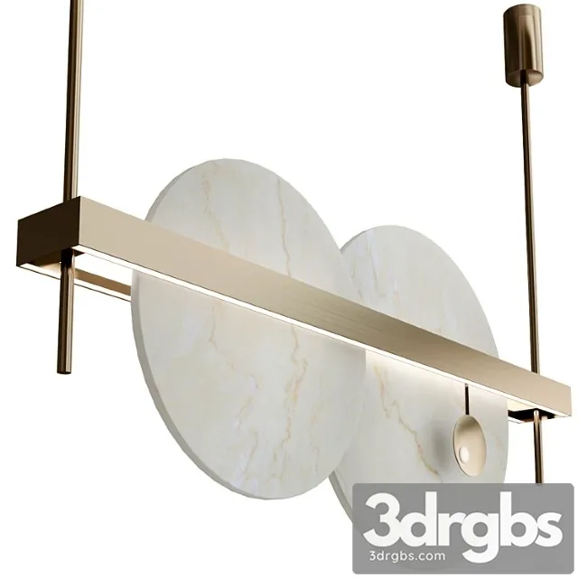 Luna Nouva Pendant Lamp By Patrizia Volpato 3D Model Free