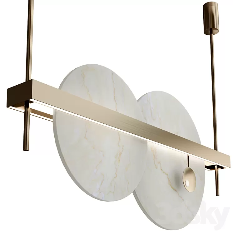 LUNA NUOVA Pendant lamp By Patrizia Volpato 3D Model