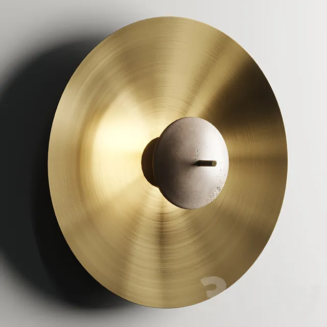 luna wall light 3D Model