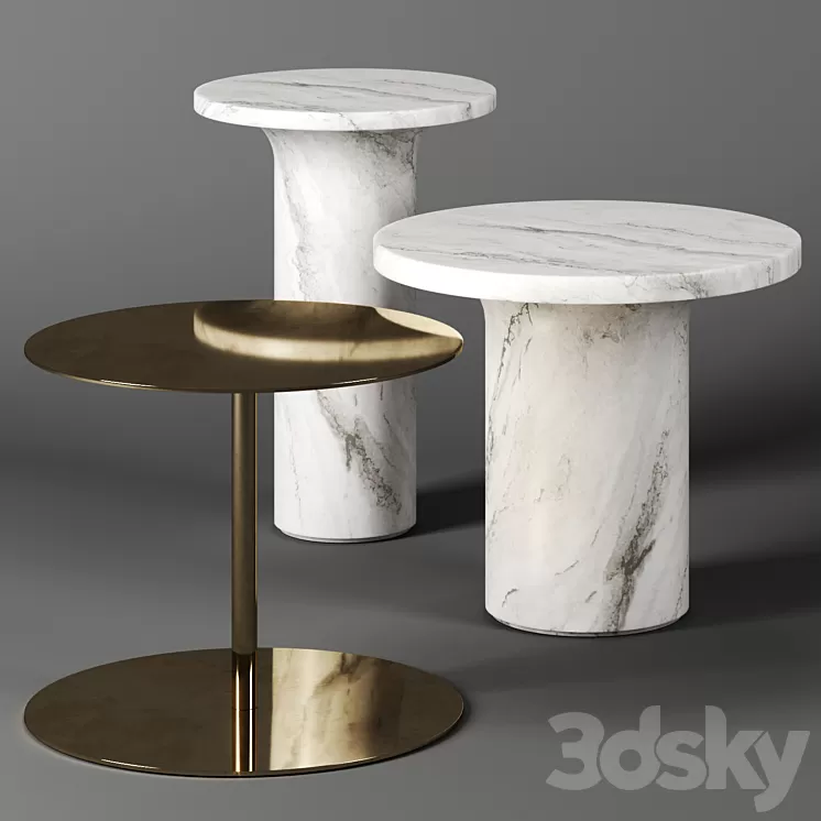 LUNAR ASTRA and GONG tables 3D Model