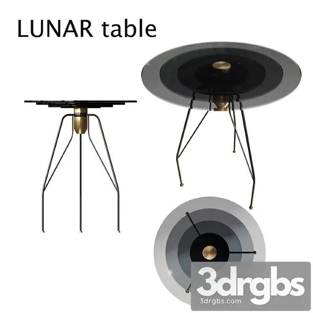Lunar Table 3D Model Free