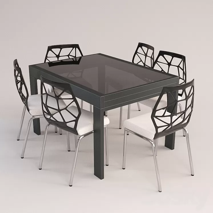 lunch set 2 3D Model