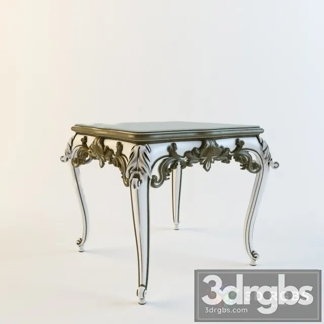 Lunch Table 3D Model Free