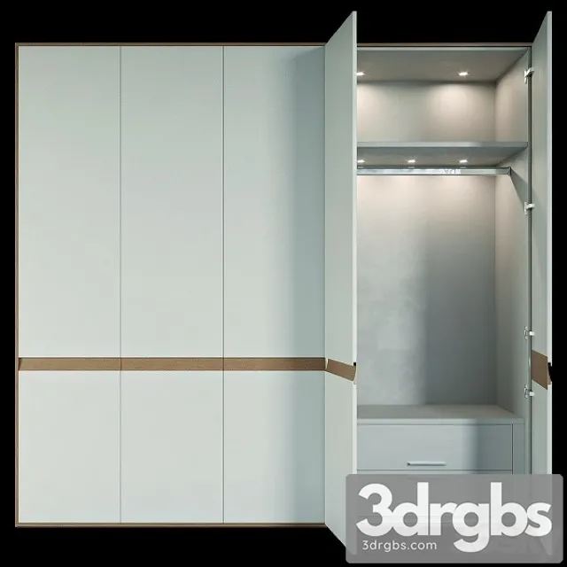 Lunis Wardrobe by Hulsta 3D Model Free