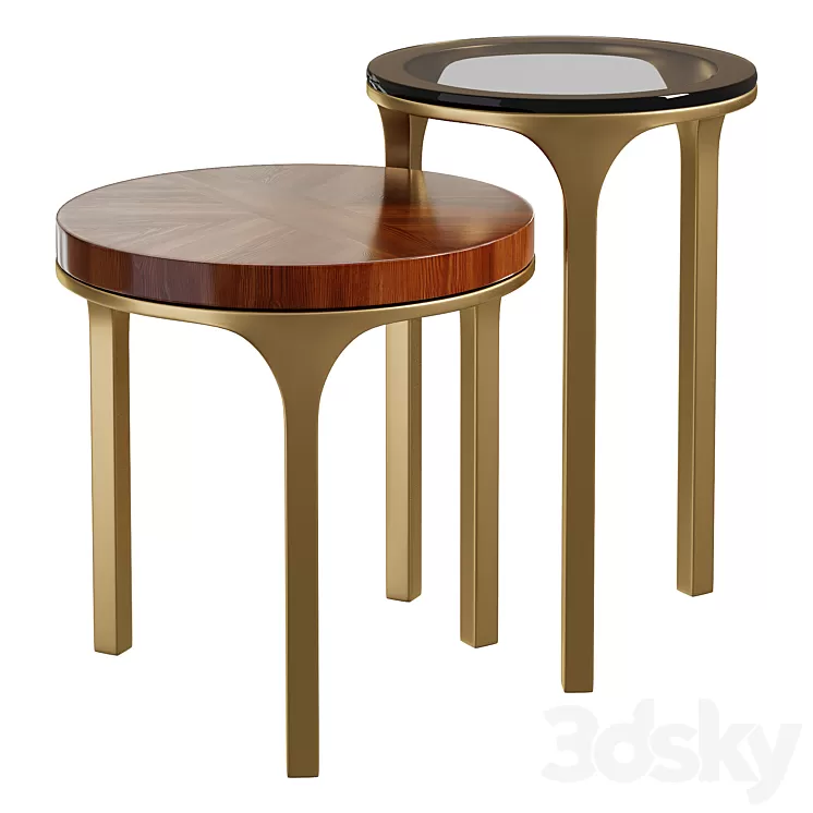 LURAY SIDE TABLE by Maisonvalentina 3D Model Free
