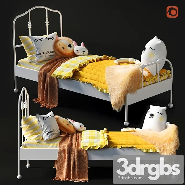 Luroy Bed 5 3D Model Free