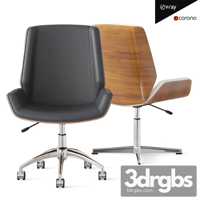 LUS101 Office Chair 2 3D Model Free