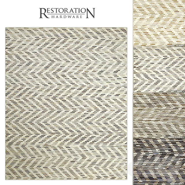 Luso Hide Rug RH 3D Model