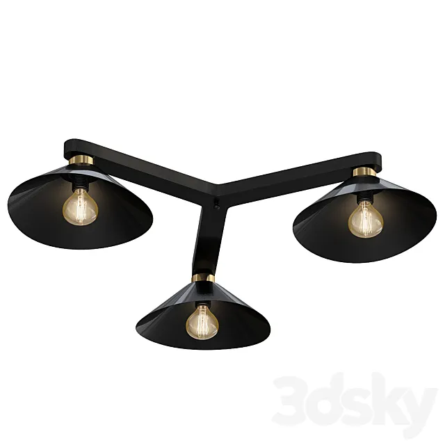 Lussole Loft Opelika 3D Model