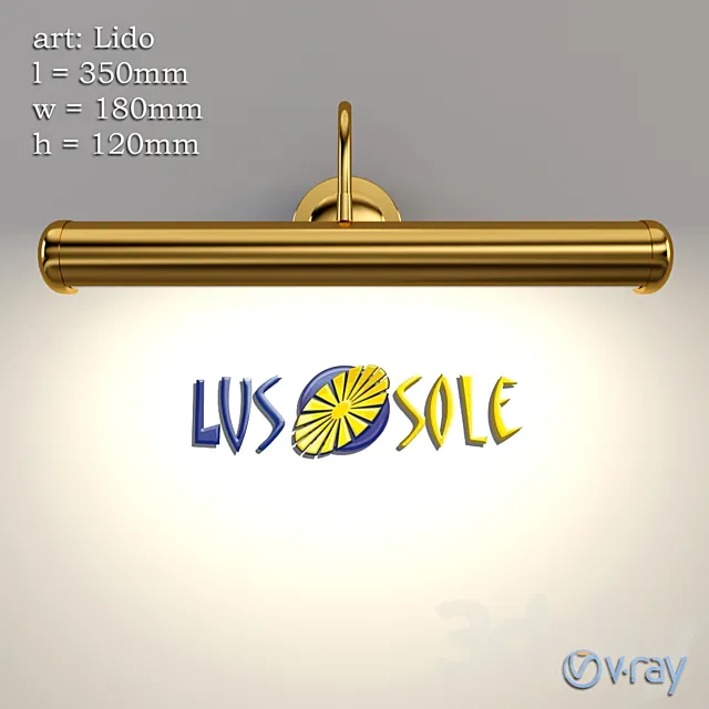 Lussole_Lido 3DModel