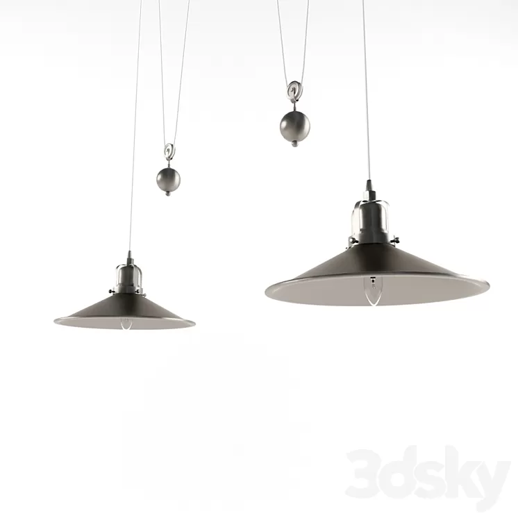 Lustrarte D'Avo Ceiling Light 3D Model
