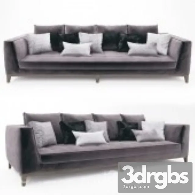 Lutetia BB Italia Sofa 3D Model Free