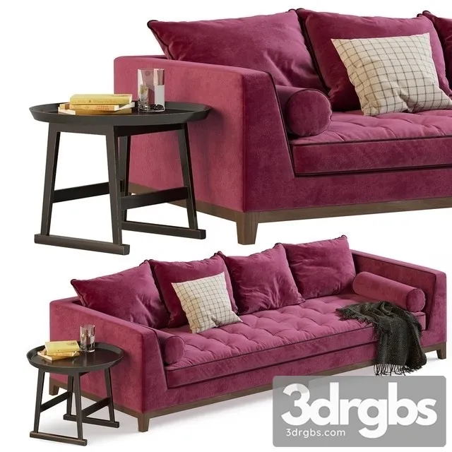 Lutetia Sofa 3D Model Free