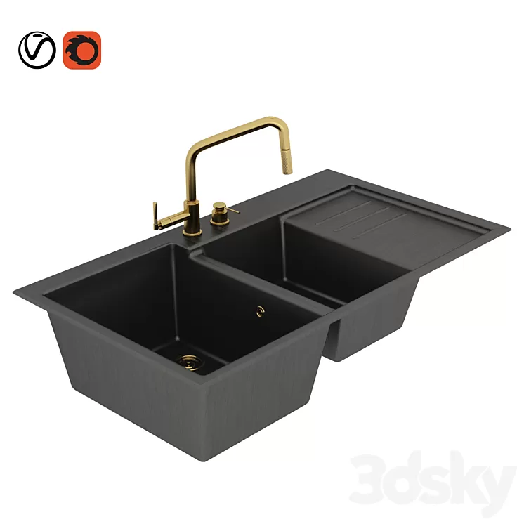 lux_sink 3D Model