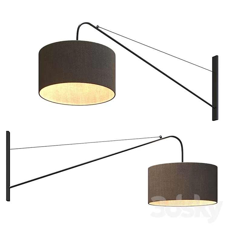 luxcambra ARCO A wall light 3D Model