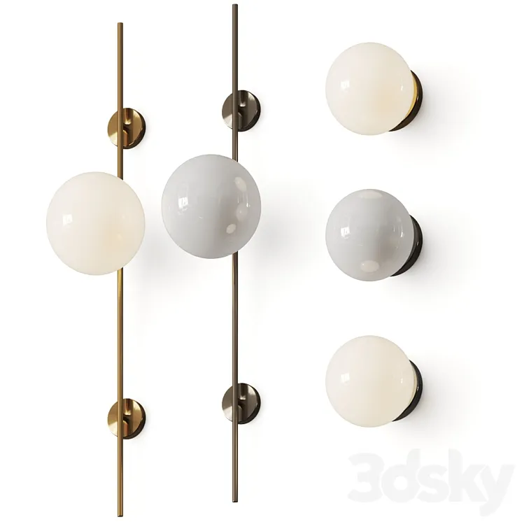 Luxcambra Lymington Wall Lamps 3D Model Free