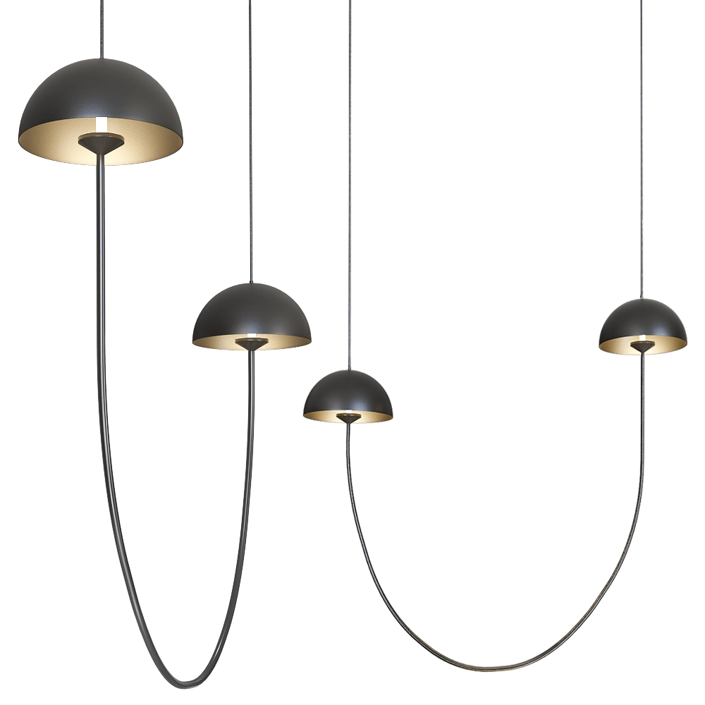 Luxcambra - Pendant lamp Champignon 3D Model