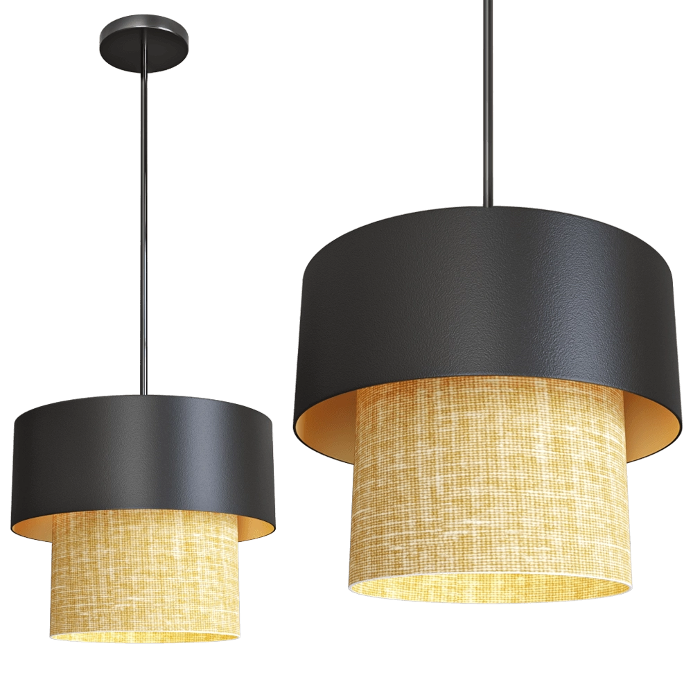 Luxcambra - Pendant lamp Kan C doble 3D Model