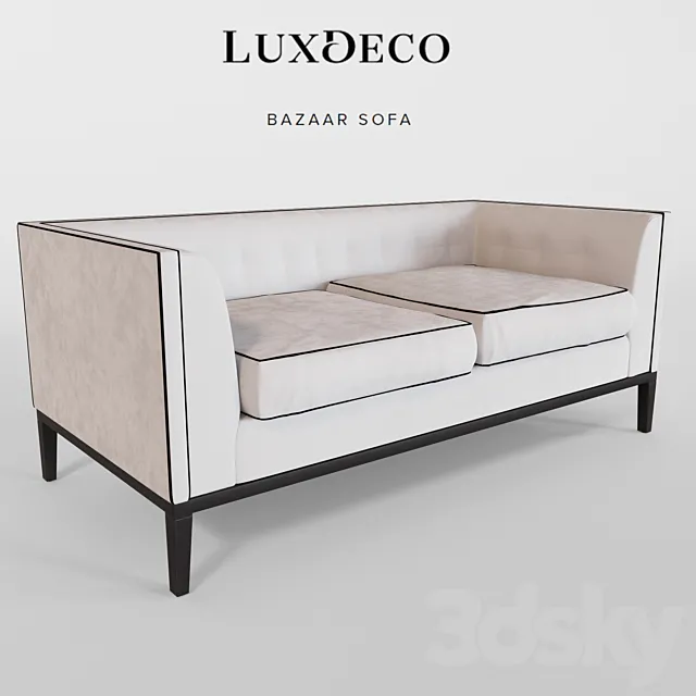 LuxDeco Bazaar Sofa 3DModel