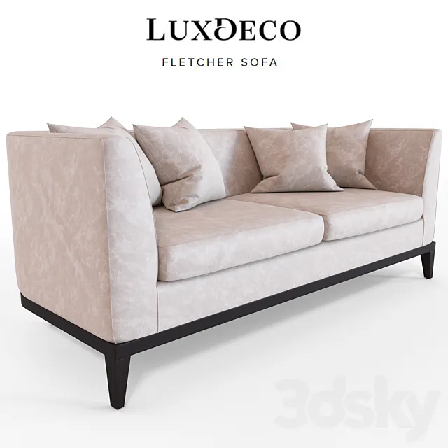 LuxDeco Fletcher Sofa 3DModel