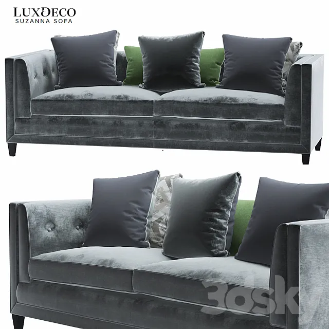 LuxDeco SUZANNA SOFA Large 3DModel