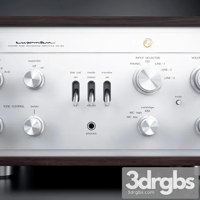Luxman SQ 38U 3D Model Free