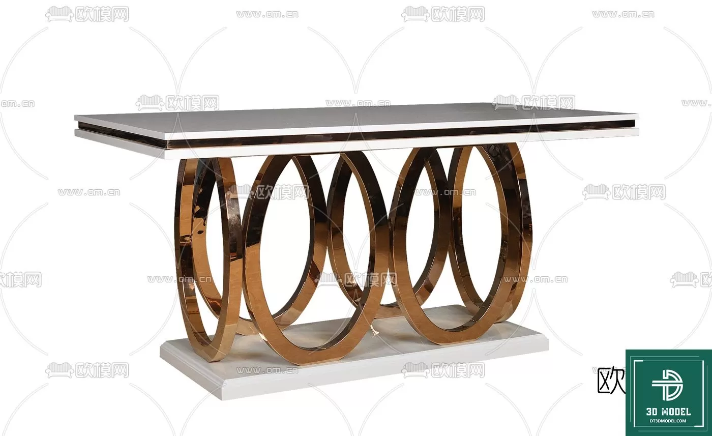LUXURY – 3D Models – CONSOLE – 002