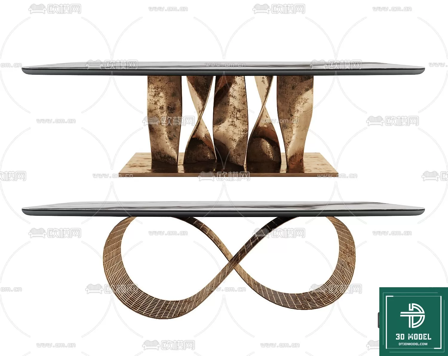 LUXURY – 3D Models – CONSOLE – 009