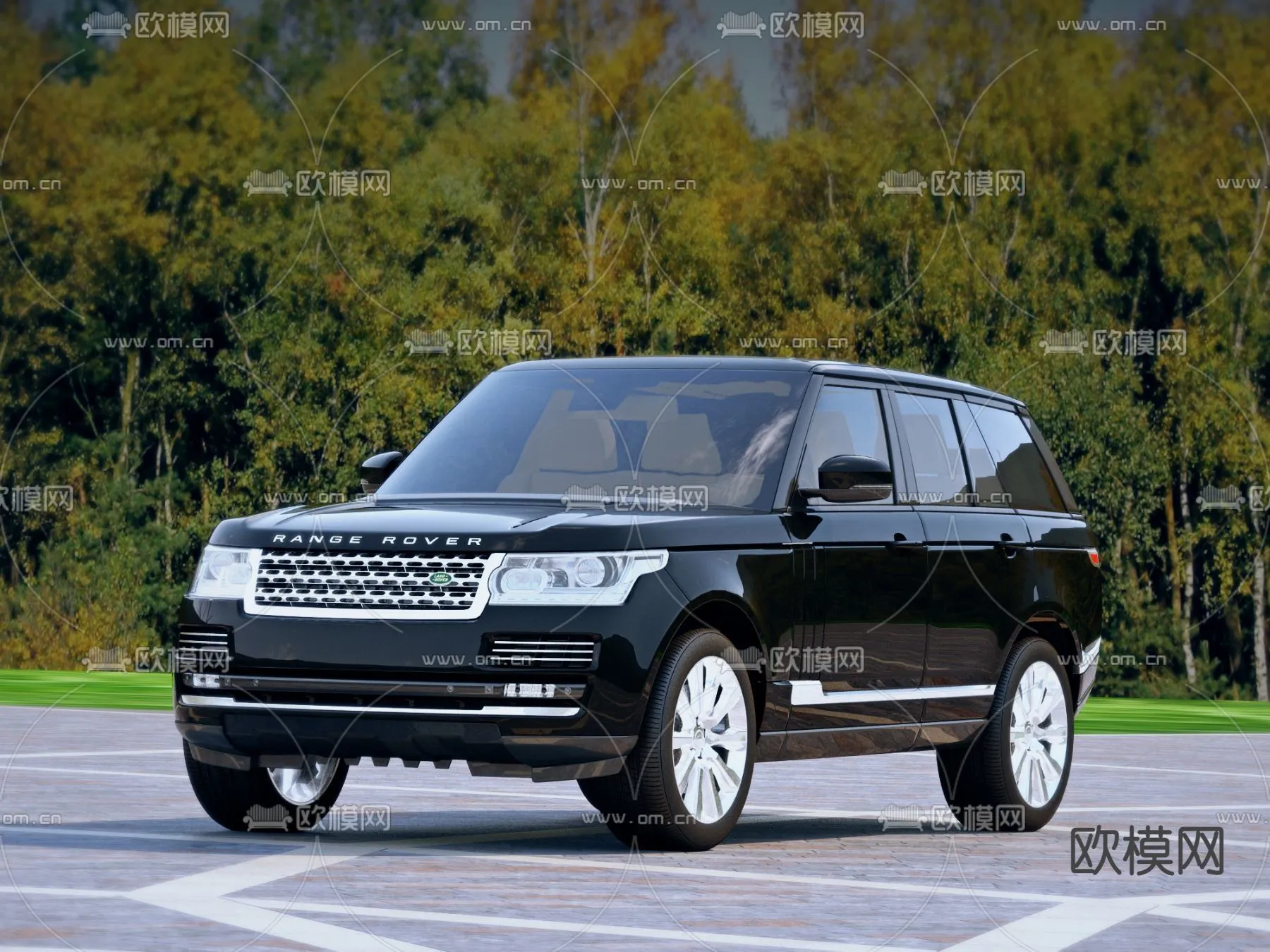 Luxury and Sport Car 3D Models - Transports - 006 - VRAY Render