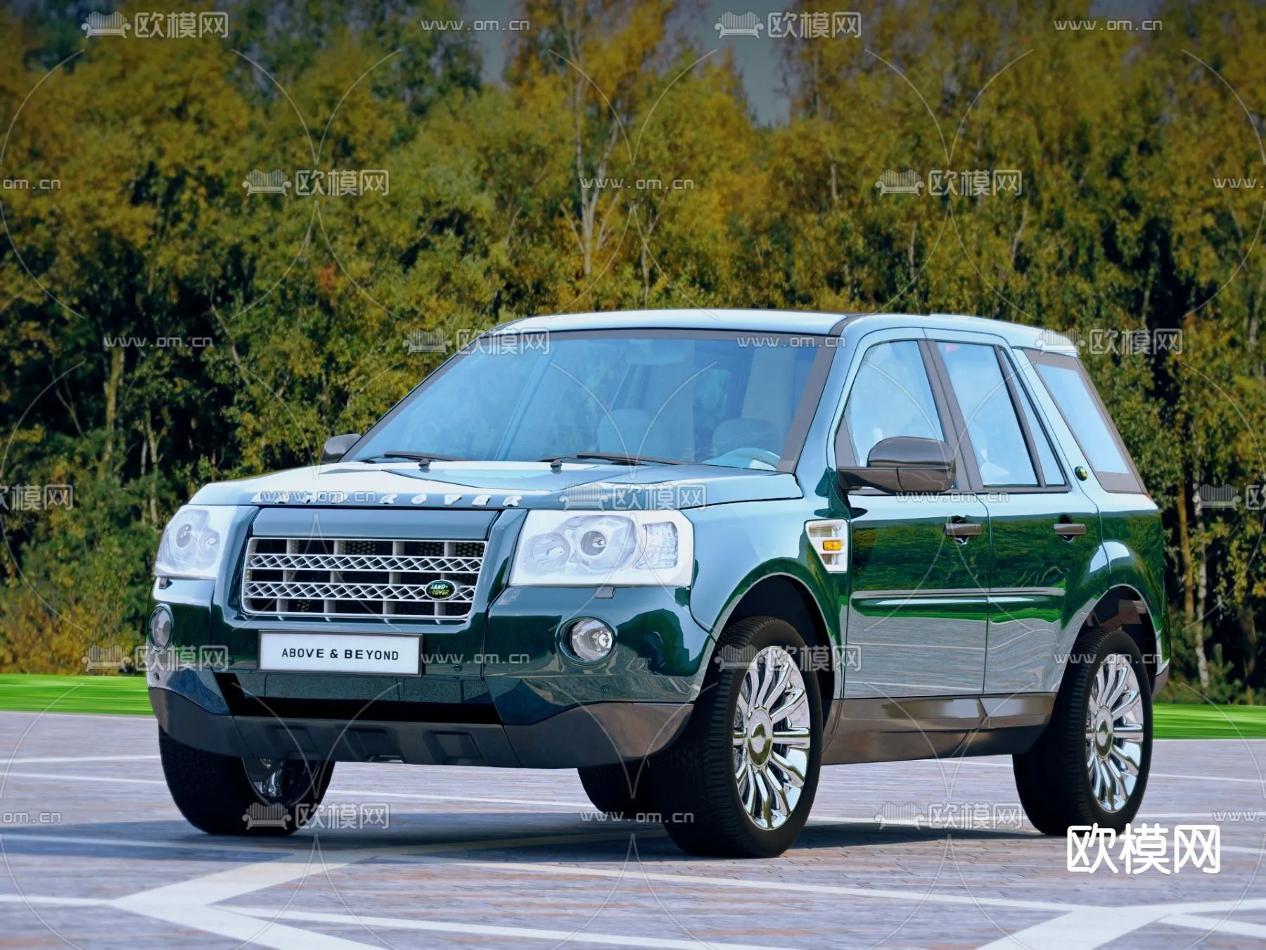 Luxury and Sport Car 3D Models - Transports - 010 - VRAY Render