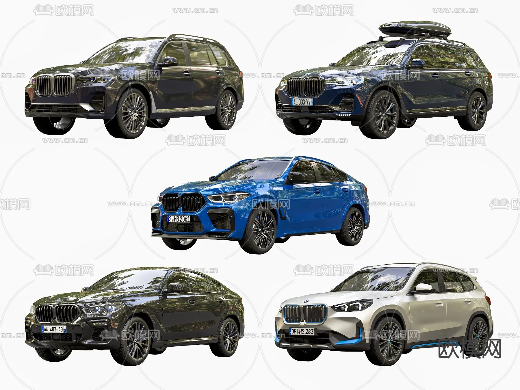 Luxury and Sport Car 3D Models - Transports - 020 - CORONA Render