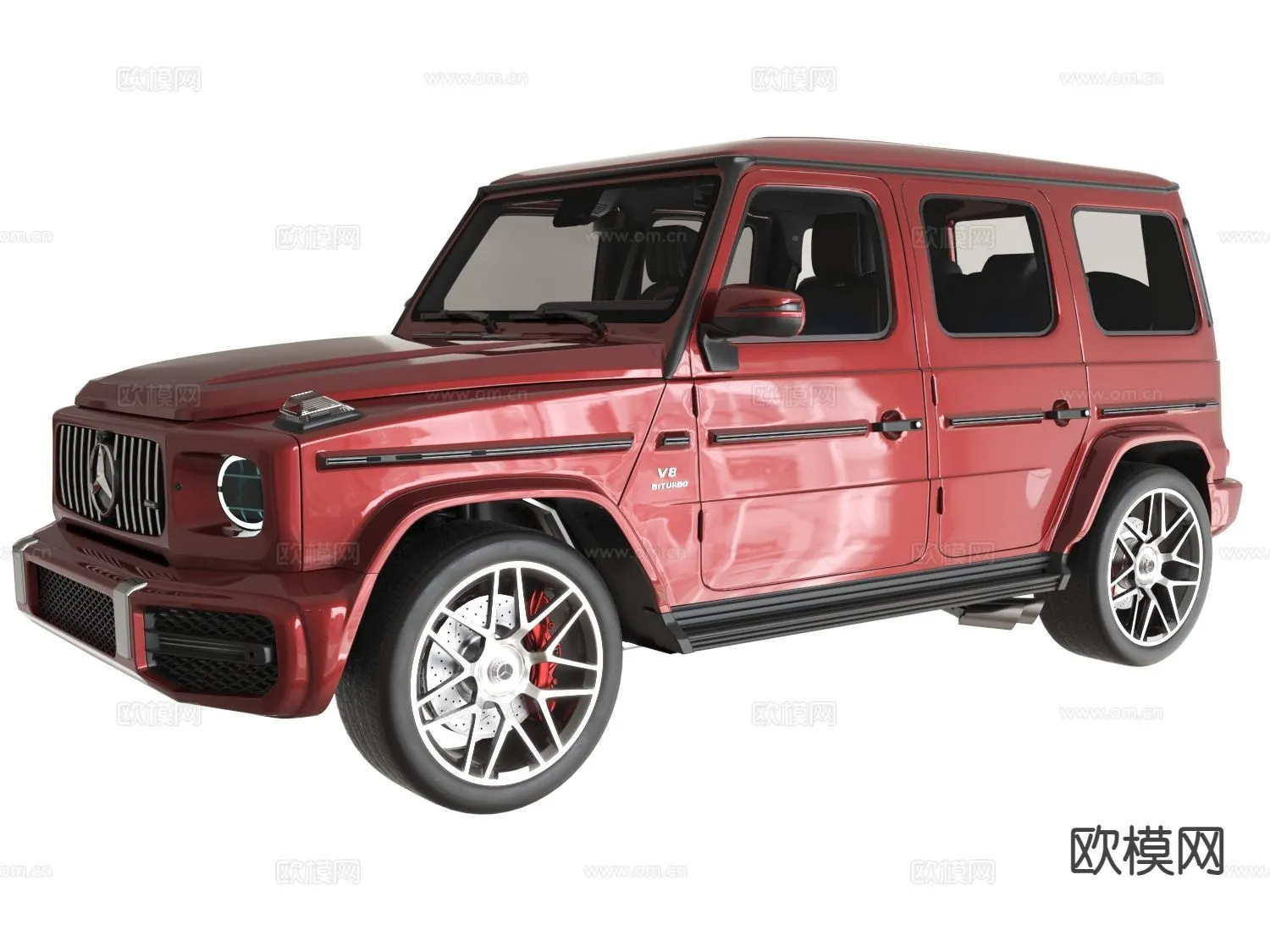 Luxury and Sport Car 3D Models - Transports - 034 - VRAY Render