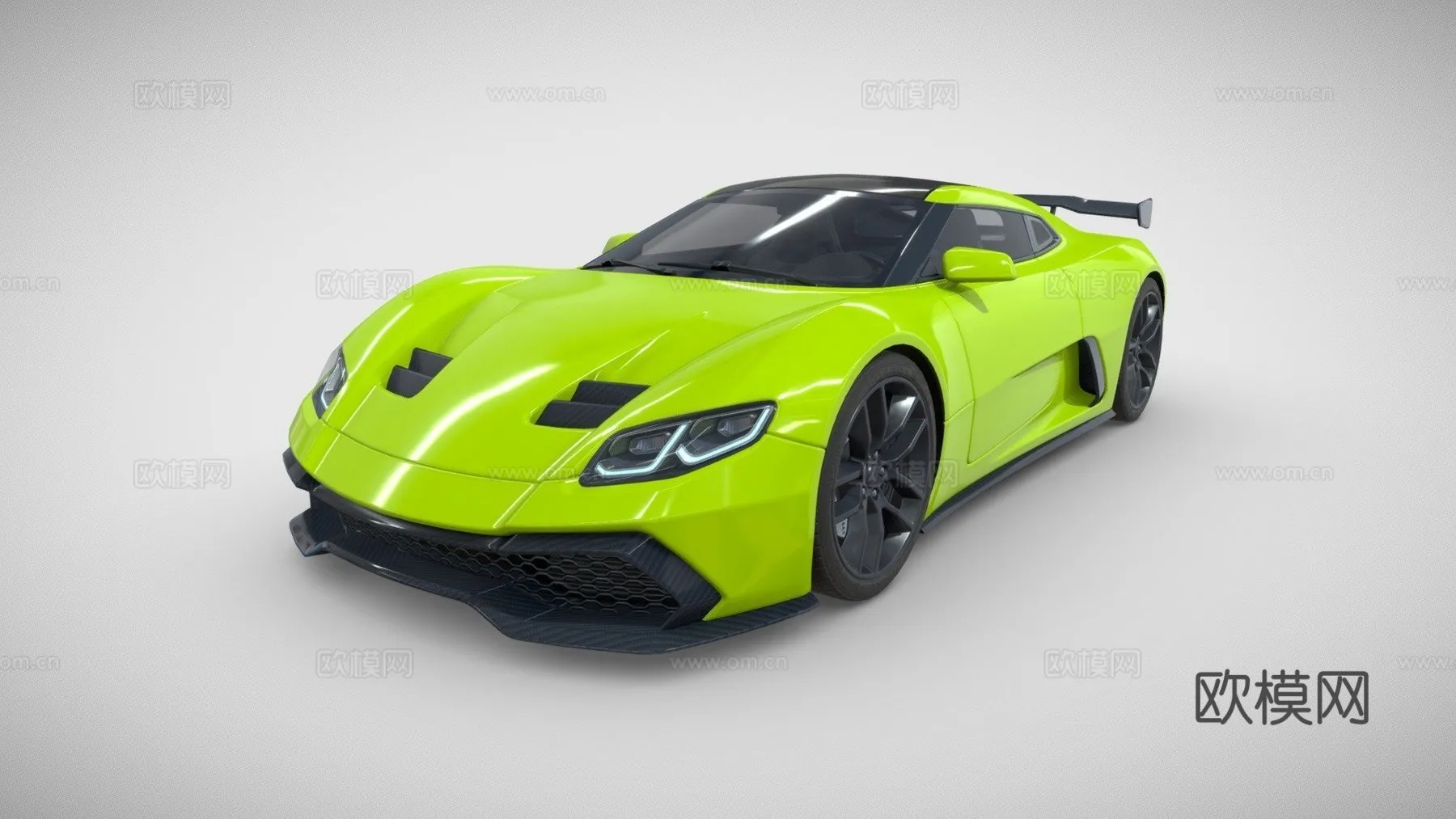 Luxury and Sport Car 3D Models - Transports - 047 - VRAY Render