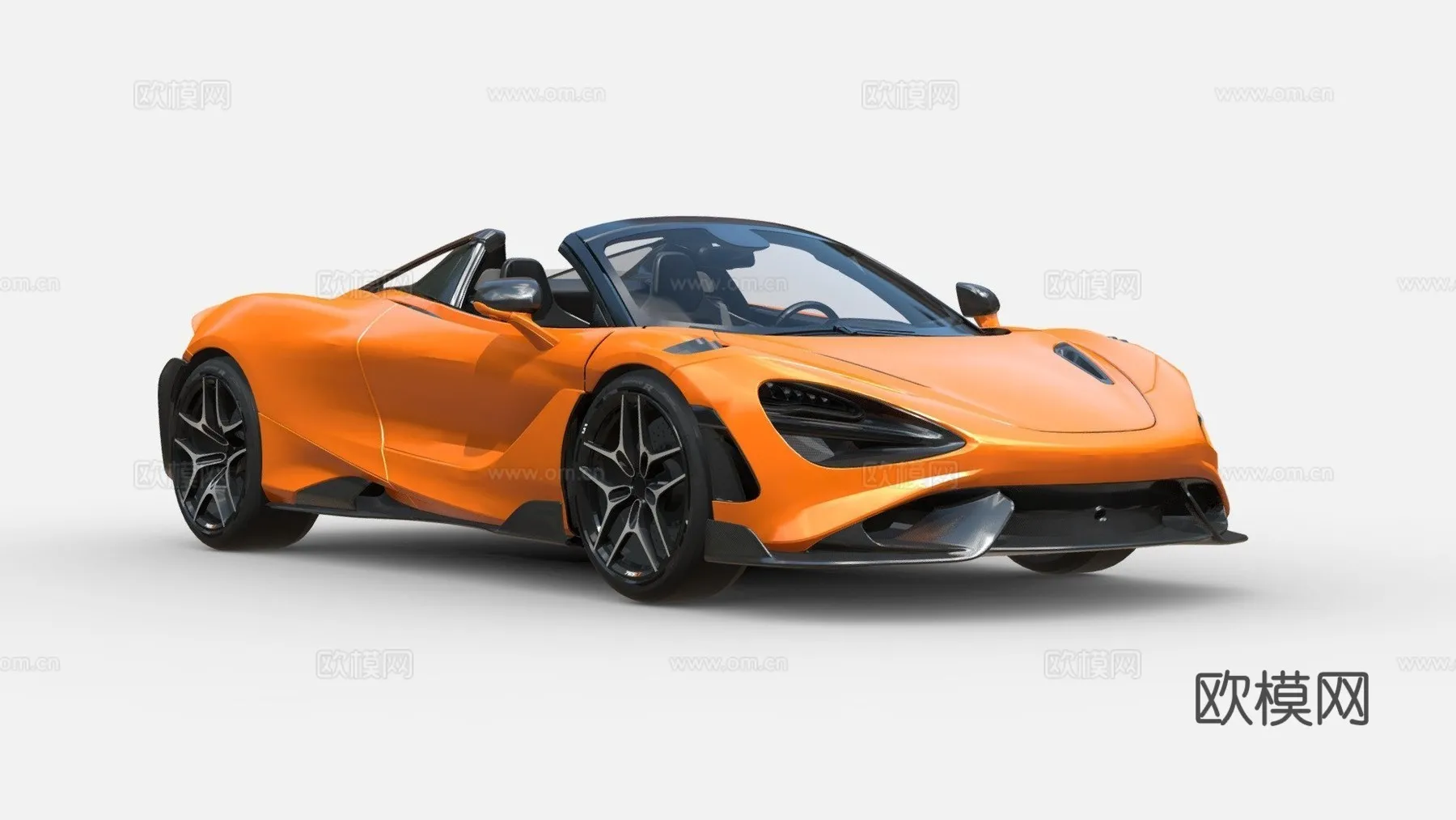 Luxury and Sport Car 3D Models - Transports - 048 - VRAY Render