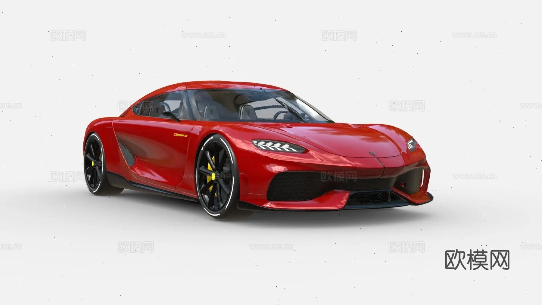Luxury and Sport Car 3D Models - Transports - 049 - VRAY Render