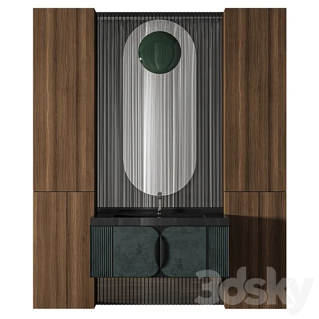 Luxury Bathroom 182 3D Model