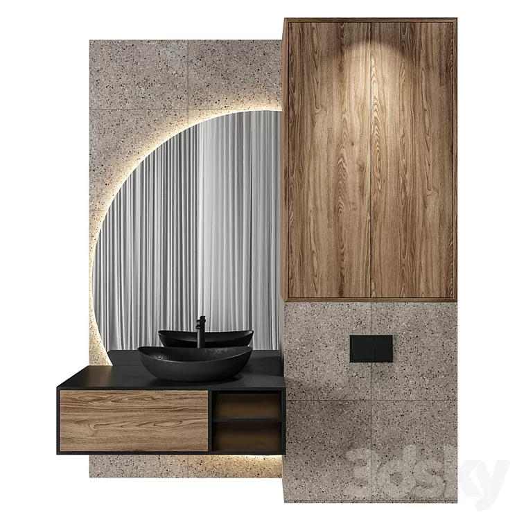 Luxury Bathroom 34 3D Model