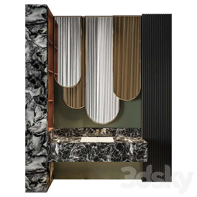 Luxury Bathroom 42 3DModel