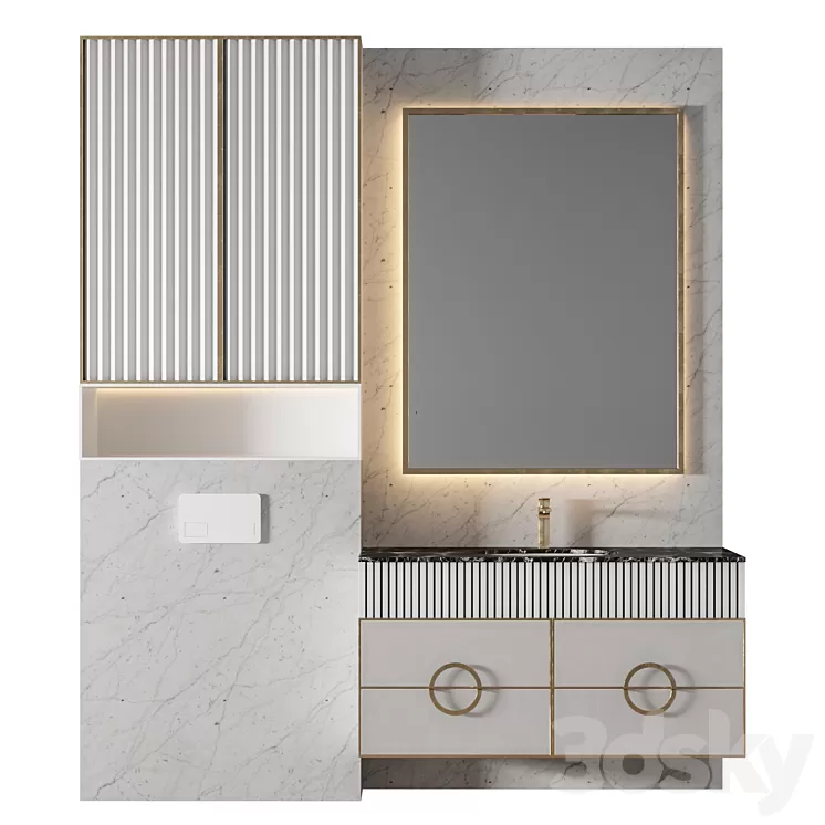 Luxury Bathroom_109 3D Model Free