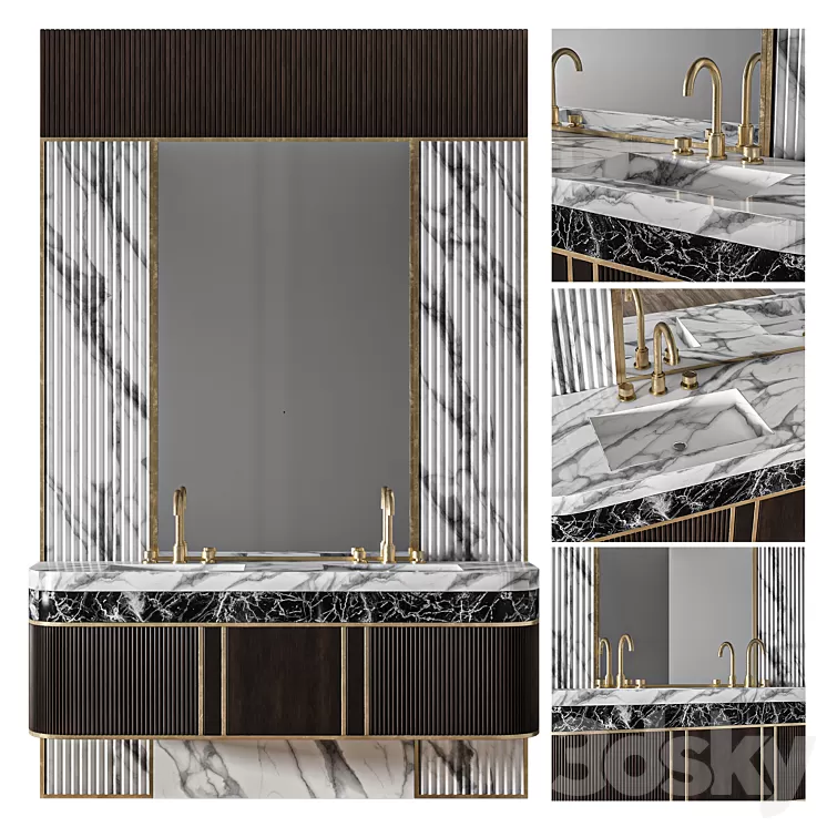 Luxury Bathroom_115 3D Model