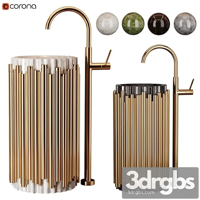 Luxury Bathrooms 3D Model Free